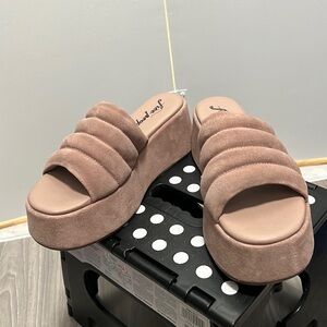 Free people platform sandals